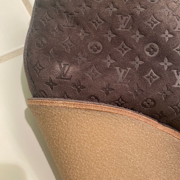 Louis Vuitton Stride Monogram Wedges - Picture 5 of 12